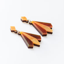 Load image into Gallery viewer, Aurora geometric statement earrings
