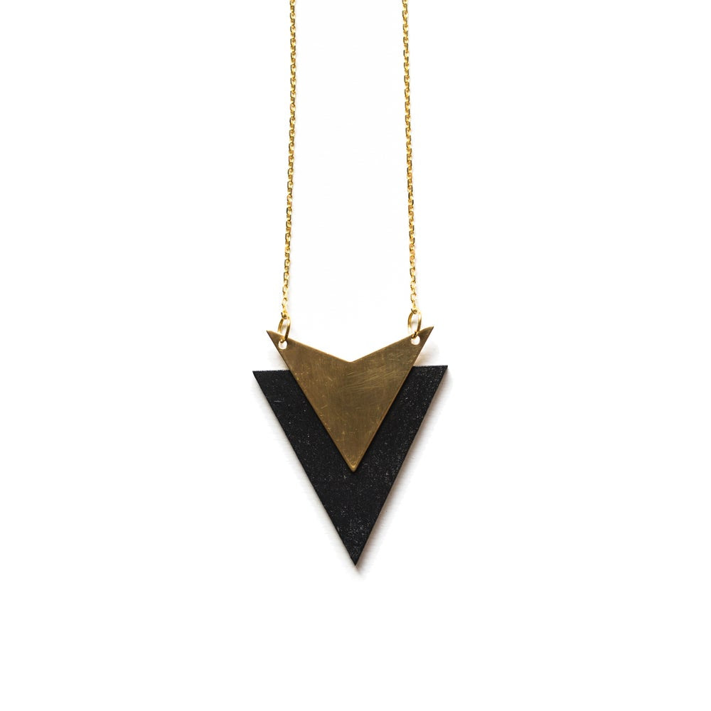 Black Arrow Necklace