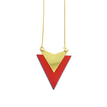 Load image into Gallery viewer, Red Arrow Necklace
